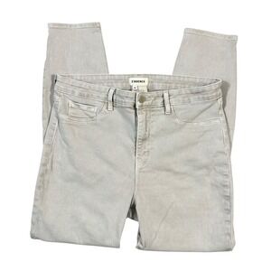 L‎ Agence Jeans Womens 31 Beige High Rise Margot Skinny Stretch